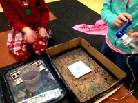 Spin art plate by Benc