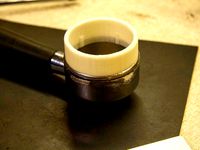 La Pavoni portafilter declumping ring by cain666
