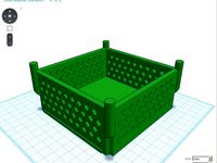 Stackable Basket - V o.1 by memphisartguy
