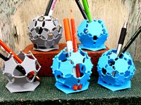 More Archimedean Pencil Holders              by pmoews