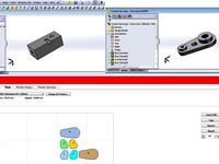 Servo parts for Basilisk RC crawler by Cadvision