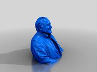 Bust of Peter Weibel by ZKM_Karlsruhe