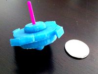 Bladed Spinning Top by CentaurDesign