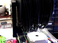 Top Mount Filament Spool Holder for Airwolf 3D v5.5 by cope413