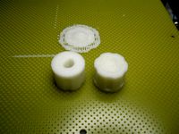 Knob for 1/4" flatted shaft by jdurand