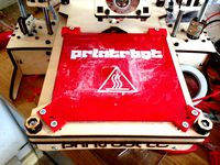 UPDATED 2 Glass Clips for Printrbots - measured to include 2mm neoprene insulation PLEASE COMMENT by ajbooker