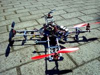 Modular QuadCopter Frame by bitwise