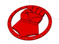Crimson Fists Costume Detail by gsterley