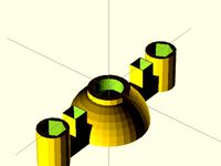 Bowden End Push-fit Adaptor by TriDPrinting