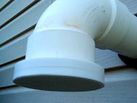 Vent or drain cap with integral screen by RebbePete