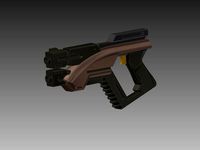 Mass Effect M3 Predator Pistol by dan0nator
