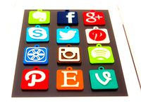 iOS App Icon Keychains by pixil3d