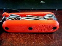 Swiss Army style keychain version 2 by outcastrc