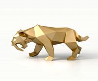 Saber Toothed Tiger 3D Model
