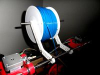 simple spool holder Prusa Mendel i2 by dolpin