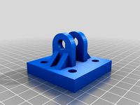 22mm / 8mm bearing holder vertical by Grraymond