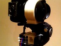 360 Panoramic Motorised Programmable Tripod Head for DSLR by webboggles