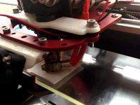 3.5mm Mendel Max 2 hotend holder by Coherent