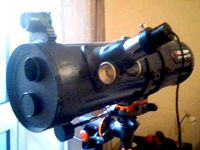 Telescope Eyepiece for adapted Microsoft Lifecam by spezzer