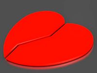 Plain broken heart by rb1205