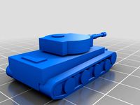 Simplified Tiger Tank by xehpuk