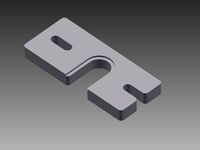 HotEnd mounting plate Reprap 6mm insulator groove by Andrew_Ryan