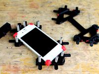 3D printing + sugru = precision rubber parts - iPhone 4/4S or 5 molds by sugru
