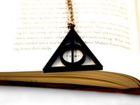 Deathly Hallows Rotating Pendant by ecken
