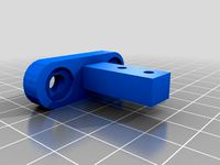 Z end stop mount for Trinity Labs Aluminatus 1. Works with Z thrust bearing mount by kenaaker