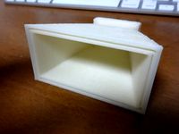 Microwave (8 to 12 GHz) horn antenna by kodera2t