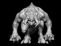 Monster Graga 3D Model