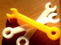 Customizable Wrench with Nut holding Cap by xifle