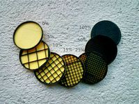 3D print infill percentage disks (MakerWare profiles) by CreativeTools