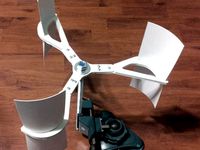Vertical Axis Wind Turbine by hooptey