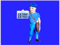 News Boy  by ringmaster