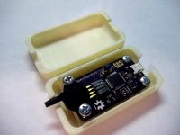Snap-together clamshell housing for openSip+Puff by jasonwebb
