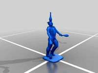 Juggling Clown Balancing  by ringmaster