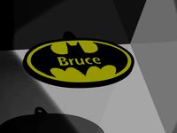 Batman Dogtag by oski