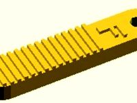 3d image of a chewable necklace pendant by AN6u5