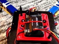 Anti-vibration mounting plate for 3DR quad-C frame and APM2.5 by jbvw96