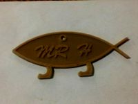 Mr H Darwin Fish by DaGroundZero