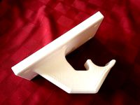 Dormer Ceiling Mounted Clothes Rod Bracket by brackett27