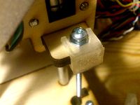 Bolt holder for Z endstop on Printrbot Jr by ninekay