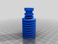 E3d hotend heatsink and 2mm heatbreak UPDATE THIS IS THE REV1 version since then theres a REV 3 by chris33