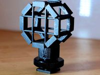 Microphone shock absorber mount by marsCubed