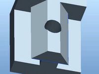 1" 80/20 extruded aluminum hole jig. by radd