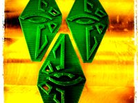 Ingress ENLIGHTENED faction Badge by ecafruoy