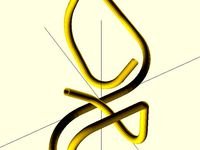 Curved Pipe Library for OpenSCAD by axford