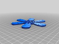 Iron Man Snow Flake by pschierstein