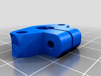 Shaft support to stop smooth M8 bar z-axis to the structure of a RepRap Prusa Air2 by botoxxx